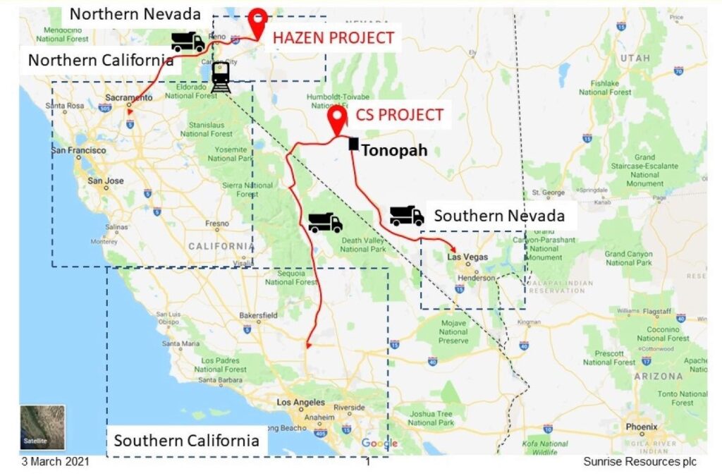 Sunrise begins joint tests on Hazen natural pozzolan - Extractive ...